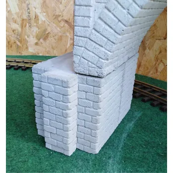 Modelová železnice Most pilíř G - Modul 23 (Zahradní železnice)