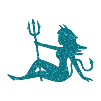 Polep vozidla Čertice 003 levá (92 - Ultra Metalic tyrkysová) SAMOLEPKA NA AUTO, NÁLEPKA, FÓLIE, POLEP, TUNING, VLASTNÍ TEXT, TISK, AUTOSAMOLEPKY.cz, POLEPY, OBRÁZEK, LOGO, 3D STICKERS