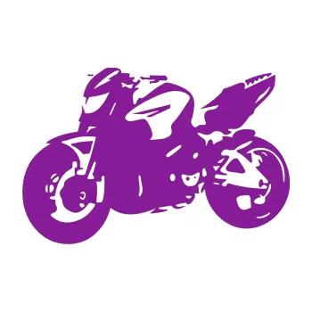 Samolepící dekorace Motorka 041 levá road racing (14 - fialová) SAMOLEPKA NA AUTO, NÁLEPKA, FÓLIE, POLEP, TUNING, VLASTNÍ TEXT, TISK, AUTOSAMOLEPKY.cz, POLEPY, OBRÁZEK, LOGO, 3D STICKERS