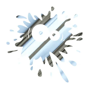 Samolepicí dekorace na vozidlo Kaňka s očima 001 pravá (80 - chrom fólie stříbrná zrcadlová) SAMOLEPKA NA AUTO, NÁLEPKA, FÓLIE, POLEP, TUNING, VLASTNÍ TEXT, TISK, AUTOSAMOLEPKY.cz, POLEPY, OBRÁZEK, LOGO, 3D STICKERS