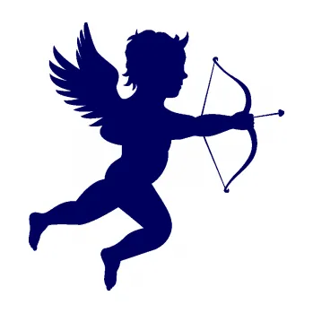 Samolepící dekorace Amor 001 pravá cupid andílek (23 - tmavě modrá) SAMOLEPKA NA AUTO, NÁLEPKA, FÓLIE, POLEP, TUNING, VLASTNÍ TEXT, TISK, AUTOSAMOLEPKY.cz, POLEPY, OBRÁZEK, LOGO, 3D STICKERS