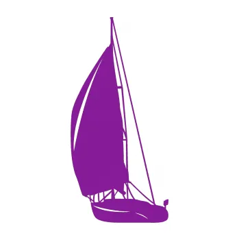 Polep vozidla SAMOLEPKA Plachetnice 001 levá (14 - fialová) NA AUTO, NÁLEPKA, FÓLIE, POLEP, TUNING, VLASTNÍ TEXT, TISK, AUTOSAMOLEPKY.cz, POLEPY, OBRÁZEK, LOGO, SAMOLEPKY