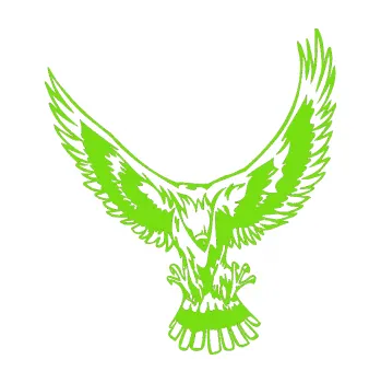 Samolepicí dekorace na vozidlo Predators 060 pravá (04 - zelená kawasaki) SAMOLEPKA NA AUTO, NÁLEPKA, FÓLIE, POLEP, TUNING, VLASTNÍ TEXT, TISK, AUTOSAMOLEPKY.cz, POLEPY, OBRÁZEK, LOGO, 3D STICKERS