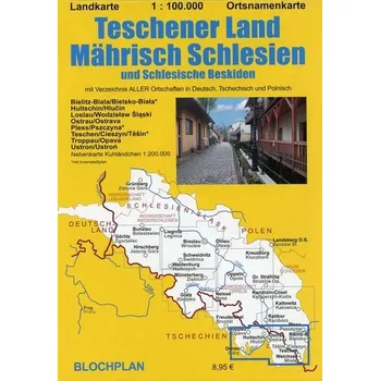 Landkarte Teschener Land/Mährisch Schlesien - Bloch, Dirk