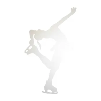 Polep vozidla SAMOLEPKA Krasobruslení 001 pravá krasobruslařka (82 - odrazková reflexní bílá) NA AUTO, NÁLEPKA, FÓLIE, POLEP, TUNING, VLASTNÍ TEXT, TISK, AUTOSAMOLEPKY.cz, POLEPY, OBRÁZEK, LOGO, SAMOLEPKY