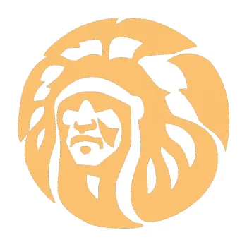 Samolepící dekorace Indián 002 levá (08 - béžová) SAMOLEPKA NA AUTO, NÁLEPKA, FÓLIE, POLEP, TUNING, VLASTNÍ TEXT, TISK, AUTOSAMOLEPKY.cz, POLEPY, OBRÁZEK, LOGO, 3D STICKERS