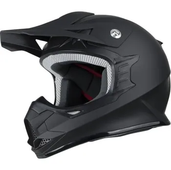 Helma na motorku Motokrosová přilba NZI KNOBBY matná černá Velikost: M