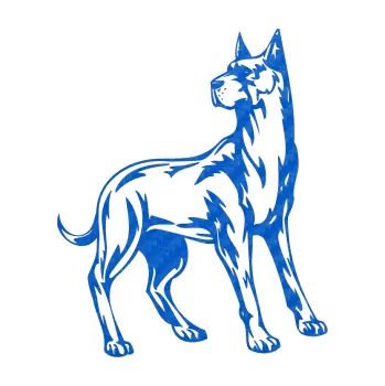 Polep vozidla SAMOLEPKA NA AUTO Pes 041 pravá (57 - 3D karbon modrý) NÁLEPKA, FÓLIE, POLEP, TUNING, VLASTNÍ TEXT, TISK, AUTOSAMOLEPKY.cz, POLEPY, OBRÁZEK, LOGO, SAMOLEPKY