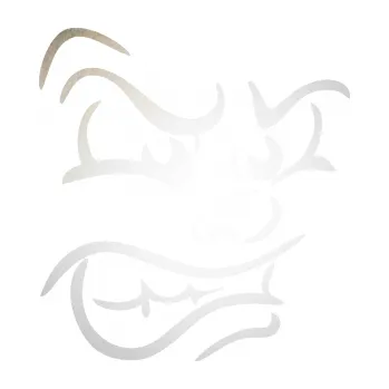 Samolepící dekorace SAMOLEPKA Obličej 001 pravá naštvaný (82 - odrazková reflexní bílá) NA AUTO, NÁLEPKA, FÓLIE, POLEP, TUNING, VLASTNÍ TEXT, TISK, AUTOSAMOLEPKY.cz, POLEPY, OBRÁZEK, LOGO, SAMOLEPKY