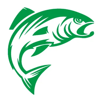 Polep vozidla SAMOLEPKA NA AUTO Ryba 018 pravá (12 - zelená) NÁLEPKA, FÓLIE, POLEP, TUNING, VLASTNÍ TEXT, TISK, AUTOSAMOLEPKY.cz, POLEPY, OBRÁZEK, LOGO, SAMOLEPKY