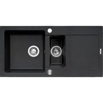 Granitový dřez Granitový dřez Pyramis MIDO (100x50) 1 1/2B 1D černá
