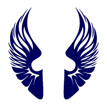 Samolepící dekorace SAMOLEPKA Křídla 002 (23 - tmavě modrá) NA AUTO, NÁLEPKA, FÓLIE, POLEP, TUNING, VLASTNÍ TEXT, TISK, AUTOSAMOLEPKY.cz, POLEPY, OBRÁZEK, LOGO, SAMOLEPKY