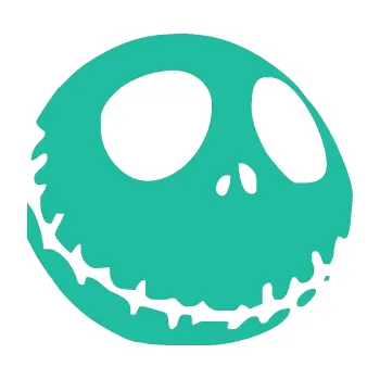 Samolepicí dekorace na vozidlo Halloween 002 pravá (25 - tyrkysová) SAMOLEPKA NA AUTO, NÁLEPKA, FÓLIE, POLEP, TUNING, VLASTNÍ TEXT, TISK, AUTOSAMOLEPKY.cz, POLEPY, OBRÁZEK, LOGO, 3D STICKERS