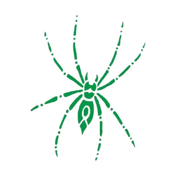 Samolepící dekorace SAMOLEPKA Pavouk 011 - pravá (12 - zelená) NA AUTO, NÁLEPKA, FÓLIE, POLEP, TUNING, VLASTNÍ TEXT, TISK, AUTOSAMOLEPKY.cz, POLEPY, OBRÁZEK, LOGO, SAMOLEPKY