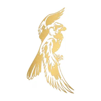 Samolepicí dekorace na vozidlo Predators 012 pravá (43 - zlatá metalíza) SAMOLEPKA NA AUTO, NÁLEPKA, FÓLIE, POLEP, TUNING, VLASTNÍ TEXT, TISK, AUTOSAMOLEPKY.cz, POLEPY, OBRÁZEK, LOGO, 3D STICKERS