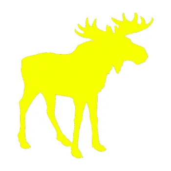 Samolepící dekorace Los 002 pravá (70 - Fluorescentní žlutá) SAMOLEPKA NA AUTO, NÁLEPKA, FÓLIE, POLEP, TUNING, VLASTNÍ TEXT, TISK, AUTOSAMOLEPKY.cz, POLEPY, OBRÁZEK, LOGO, 3D STICKERS