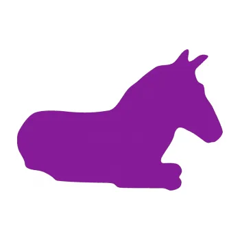 Samolepící dekorace Kůň 017 pravá ležící (14 - fialová) SAMOLEPKA NA AUTO, NÁLEPKA, FÓLIE, POLEP, TUNING, VLASTNÍ TEXT, TISK, AUTOSAMOLEPKY.cz, POLEPY, OBRÁZEK, LOGO, 3D STICKERS