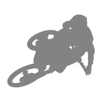 Samolepící dekorace SAMOLEPKA Motorka 026 levá motokros freestyle (17 - šedá) NA AUTO, NÁLEPKA, FÓLIE, POLEP, TUNING, VLASTNÍ TEXT, TISK, AUTOSAMOLEPKY.cz, POLEPY, OBRÁZEK, LOGO, SAMOLEPKY