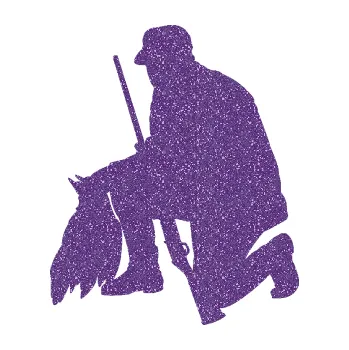 Polep vozidla SAMOLEPKA Myslivec 003 levá honitba (87 - Ultra Metalic fialová) NA AUTO, NÁLEPKA, FÓLIE, POLEP, TUNING, VLASTNÍ TEXT, TISK, AUTOSAMOLEPKY.cz, POLEPY, OBRÁZEK, LOGO, SAMOLEPKY