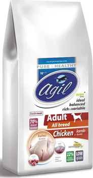Krmivo pro psa Agil Adult All Breed Chicken/Lamb 10 kg