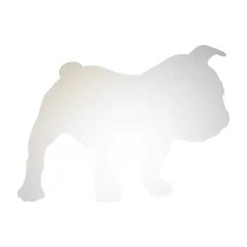 Polep vozidla SAMOLEPKA Pes 108 pravá Francouzský buldoček (82 - odrazková reflexní bílá) NA AUTO, NÁLEPKA, FÓLIE, POLEP, TUNING, VLASTNÍ TEXT, TISK, AUTOSAMOLEPKY.cz, POLEPY, OBRÁZEK, LOGO, SAMOLEPKY