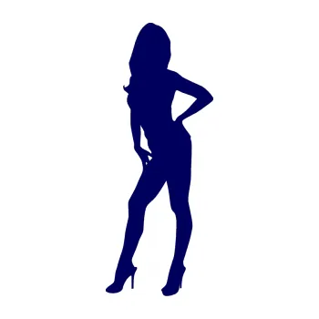 Polep vozidla Erotická žena 007 levá (23 - tmavě modrá) SAMOLEPKA NA AUTO, NÁLEPKA, FÓLIE, POLEP, TUNING, VLASTNÍ TEXT, TISK, AUTOSAMOLEPKY.cz, POLEPY, OBRÁZEK, LOGO, 3D STICKERS