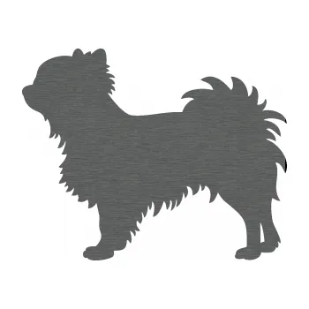 Polep vozidla SAMOLEPKA NA AUTO Pes 156 levá čivava (62 - škrábaný titan) NÁLEPKA, FÓLIE, POLEP, TUNING, VLASTNÍ TEXT, TISK, AUTOSAMOLEPKY.cz, POLEPY, OBRÁZEK, LOGO, SAMOLEPKY