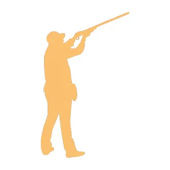 Samolepící dekorace SAMOLEPKA Myslivec 001 pravá (08 - béžová) NA AUTO, NÁLEPKA, FÓLIE, POLEP, TUNING, VLASTNÍ TEXT, TISK, AUTOSAMOLEPKY.cz, POLEPY, OBRÁZEK, LOGO, SAMOLEPKY