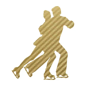 Polep vozidla Krasobruslení 012 pravá pár (59 - 3D karbon zlatý) SAMOLEPKA NA AUTO, NÁLEPKA, FÓLIE, POLEP, TUNING, VLASTNÍ TEXT, TISK, AUTOSAMOLEPKY.cz, POLEPY, OBRÁZEK, LOGO, 3D STICKERS