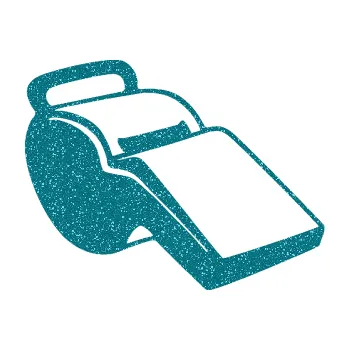 Samolepicí dekorace na vozidlo Píšťalka 001 pravá (92 - Ultra Metalic tyrkysová) SAMOLEPKA NA AUTO, NÁLEPKA, FÓLIE, POLEP, TUNING, VLASTNÍ TEXT, TISK, AUTOSAMOLEPKY.cz, POLEPY, OBRÁZEK, LOGO, 3D STICKERS