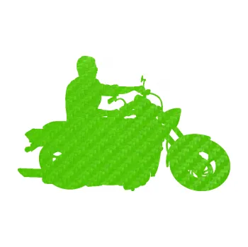 Samolepící dekorace SAMOLEPKA Motorka 049 pravá (58 - 3D karbon zelený kawasaki) NA AUTO, NÁLEPKA, FÓLIE, POLEP, TUNING, VLASTNÍ TEXT, TISK, AUTOSAMOLEPKY.cz, POLEPY, OBRÁZEK, LOGO, SAMOLEPKY