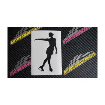 Polep vozidla Krasobruslení 002 levá krasobruslařka (19 - modrá dynamic) SAMOLEPKA NA AUTO, NÁLEPKA, FÓLIE, POLEP, TUNING, VLASTNÍ TEXT, TISK, AUTOSAMOLEPKY.cz, POLEPY, OBRÁZEK, LOGO, 3D STICKERS