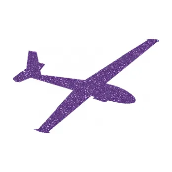 Polep vozidla SAMOLEPKA Letadlo 025 pravá kluzák (87 - Ultra Metalic fialová) NA AUTO, NÁLEPKA, FÓLIE, POLEP, TUNING, VLASTNÍ TEXT, TISK, AUTOSAMOLEPKY.cz, POLEPY, OBRÁZEK, LOGO, SAMOLEPKY