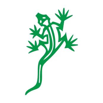 Samolepící dekorace Ještěrka 003 levá (12 - zelená) SAMOLEPKA NA AUTO, NÁLEPKA, FÓLIE, POLEP, TUNING, VLASTNÍ TEXT, TISK, AUTOSAMOLEPKY.cz, POLEPY, OBRÁZEK, LOGO, 3D STICKERS