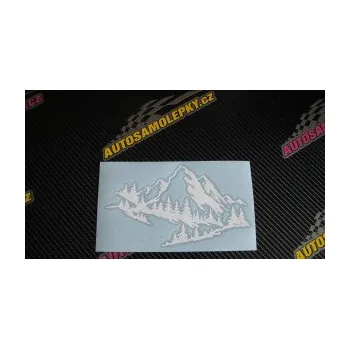 Samolepící dekorace SAMOLEPKA Krajina hory 007 levá (10 - červená) NA AUTO, NÁLEPKA, FÓLIE, POLEP, TUNING, VLASTNÍ TEXT, TISK, AUTOSAMOLEPKY.cz, POLEPY, OBRÁZEK, LOGO, SAMOLEPKY