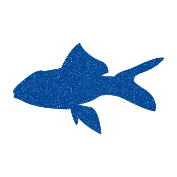 Polep vozidla SAMOLEPKA Ryba 002 levá (88 - Ultra Metalic modrá) NA AUTO, NÁLEPKA, FÓLIE, POLEP, TUNING, VLASTNÍ TEXT, TISK, AUTOSAMOLEPKY.cz, POLEPY, OBRÁZEK, LOGO, SAMOLEPKY