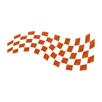 Polep vozidla SAMOLEPKA Šachovnice 026 (54 - 3D karbon oranžový) NA AUTO, NÁLEPKA, FÓLIE, POLEP, TUNING, VLASTNÍ TEXT, TISK, AUTOSAMOLEPKY.cz, POLEPY, OBRÁZEK, LOGO, SAMOLEPKY