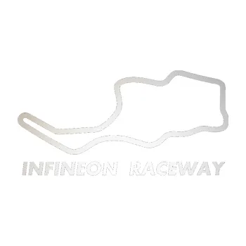Samolepící dekorace SAMOLEPKA Okruh Infineon Raceway (82 - odrazková reflexní bílá) NA AUTO, NÁLEPKA, FÓLIE, POLEP, TUNING, VLASTNÍ TEXT, TISK, AUTOSAMOLEPKY.cz, POLEPY, OBRÁZEK, LOGO, SAMOLEPKY