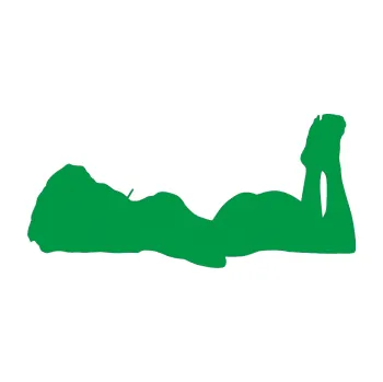 Polep vozidla Erotická žena 034 levá (12 - zelená) SAMOLEPKA NA AUTO, NÁLEPKA, FÓLIE, POLEP, TUNING, VLASTNÍ TEXT, TISK, AUTOSAMOLEPKY.cz, POLEPY, OBRÁZEK, LOGO, 3D STICKERS