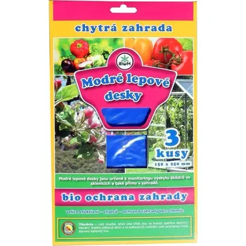 Modré lepové desky 3 ks