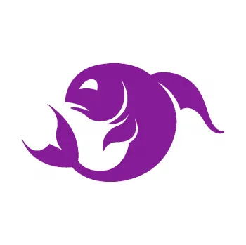 Samolepící dekorace Ryby 002 levá (14 - fialová) SAMOLEPKA NA AUTO, NÁLEPKA, FÓLIE, POLEP, TUNING, VLASTNÍ TEXT, TISK, AUTOSAMOLEPKY.cz, POLEPY, OBRÁZEK, LOGO, 3D STICKERS