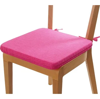 Podsedák B.E.S. - Petrovice, s.r.o. Sedák 40 x 40 cm se šňůrkami - Růžový