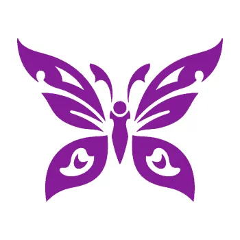 Samolepící dekorace Motýl 014 (14 - fialová) SAMOLEPKA NA AUTO, NÁLEPKA, FÓLIE, POLEP, TUNING, VLASTNÍ TEXT, TISK, AUTOSAMOLEPKY.cz, POLEPY, OBRÁZEK, LOGO, 3D STICKERS