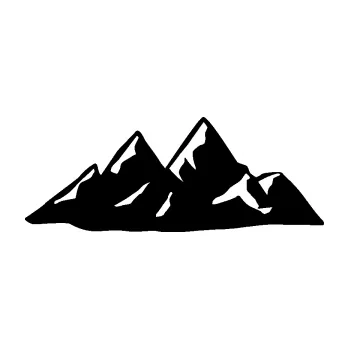 Samolepící dekorace SAMOLEPKA Krajina hory 014 pravá (01 - černá) NA AUTO, NÁLEPKA, FÓLIE, POLEP, TUNING, VLASTNÍ TEXT, TISK, AUTOSAMOLEPKY.cz, POLEPY, OBRÁZEK, LOGO, SAMOLEPKY