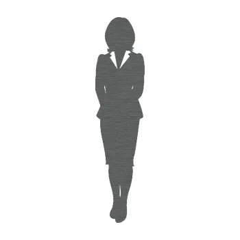 Samolepící dekorace Manažerka levá silueta (62 - škrábaný titan) SAMOLEPKA NA AUTO, NÁLEPKA, FÓLIE, POLEP, TUNING, VLASTNÍ TEXT, TISK, AUTOSAMOLEPKY.cz, POLEPY, OBRÁZEK, LOGO, 3D STICKERS