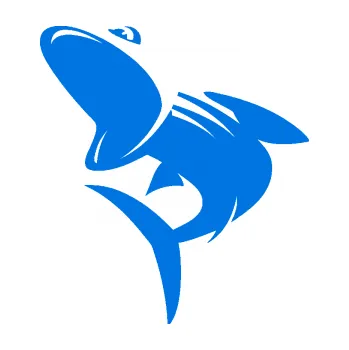 Polep vozidla SAMOLEPKA Ryba 016 levá (11 - modrá oceán) NA AUTO, NÁLEPKA, FÓLIE, POLEP, TUNING, VLASTNÍ TEXT, TISK, AUTOSAMOLEPKY.cz, POLEPY, OBRÁZEK, LOGO, SAMOLEPKY