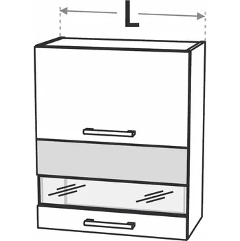 Kuchyňská skříňka Kuchyňská skříňka DUO WO2W90