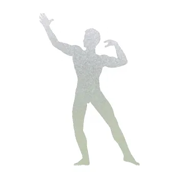 Polep vozidla Kulturista 004 levá (60 - pískované sklo) SAMOLEPKA NA AUTO, NÁLEPKA, FÓLIE, POLEP, TUNING, VLASTNÍ TEXT, TISK, AUTOSAMOLEPKY.cz, POLEPY, OBRÁZEK, LOGO, 3D STICKERS