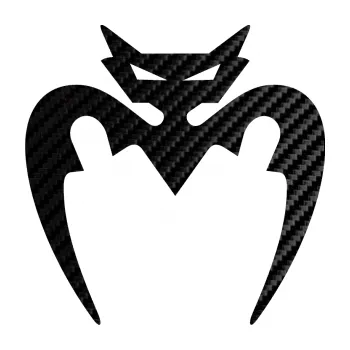 Samolepící dekorace Netopýr 001 (50 - 3D karbon černý) SAMOLEPKA NA AUTO, NÁLEPKA, FÓLIE, POLEP, TUNING, VLASTNÍ TEXT, TISK, AUTOSAMOLEPKY.cz, POLEPY, OBRÁZEK, LOGO, 3D STICKERS