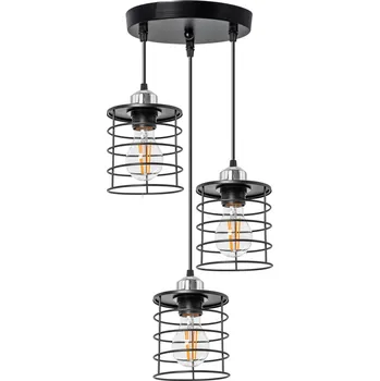 Stropní svítidlo Sarah černé